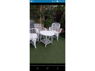 فرصه كراسي وترابيزه للحديقه