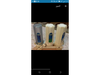 فلتر مياه تانك ثلاث مراحل بدون شمعات