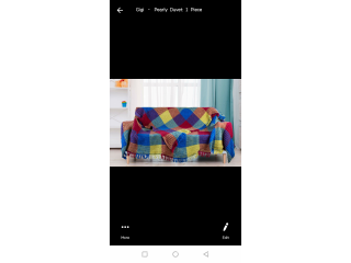 كوفيرتا 1قطعه بخامه عاليه الجوده 100%قطن